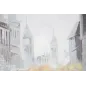 MALOWANY OBRAZ NA PŁÓTNIE Rain London -A- 100X3X100 cm